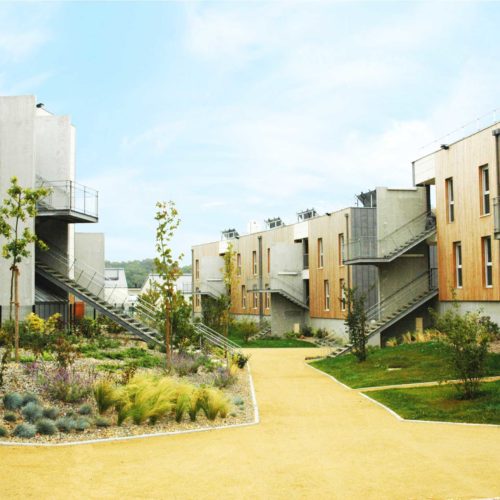 Logements collectifs-les terrasses de Gutenberg